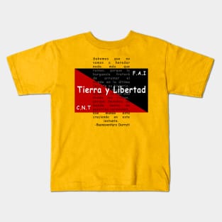 Tierra y Libertad Kids T-Shirt